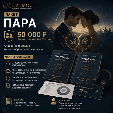 Стресс-тест диады: бизнес-партнёрство или семья.